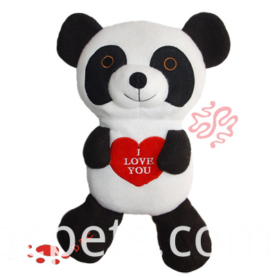 plush holiday gift panda plush holiday gift panda
